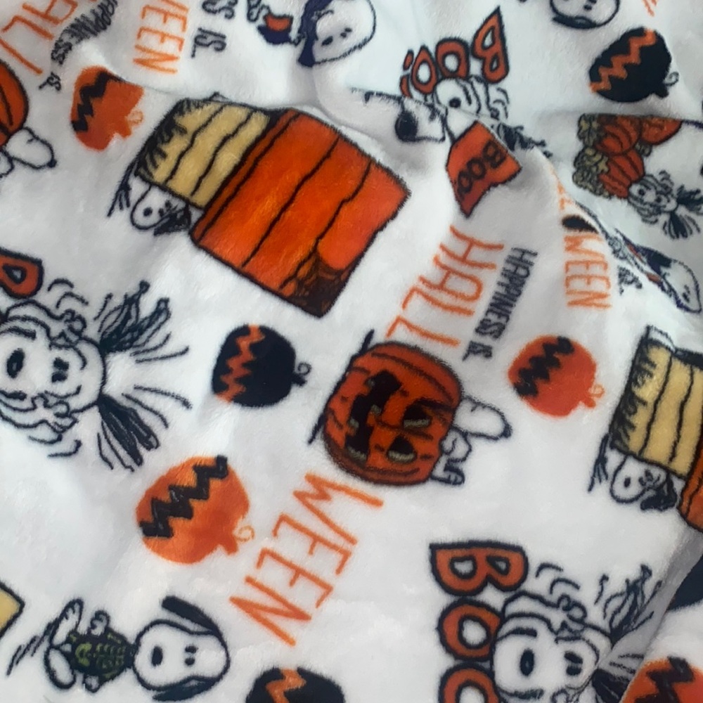 Snoopy Halloween blanket
